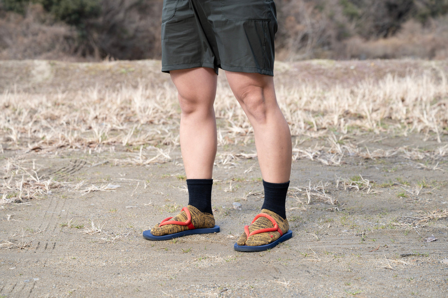"LW SEPARATE DRY SOCKS / TABI CREW LENGTH"