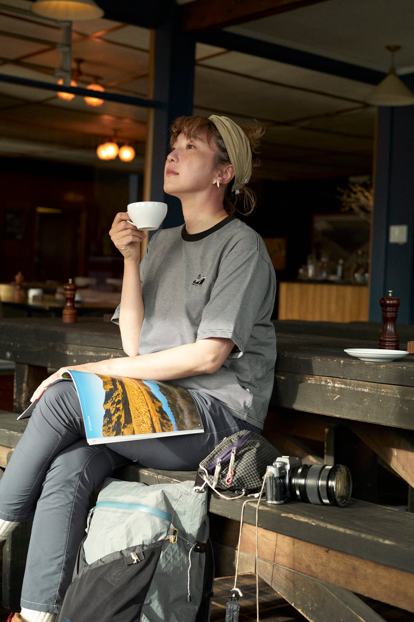 "HIKE BORDER TEE"