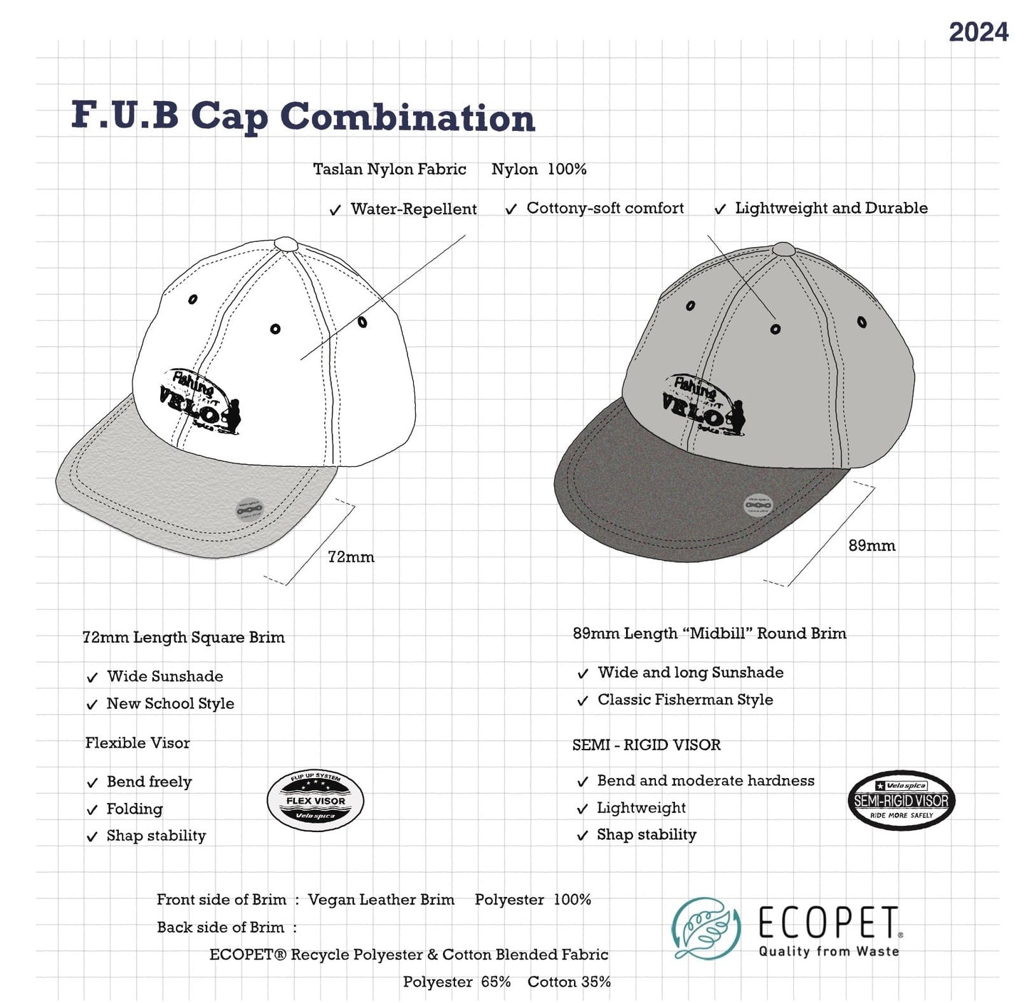 "F.U.B CAP COMBINATION"