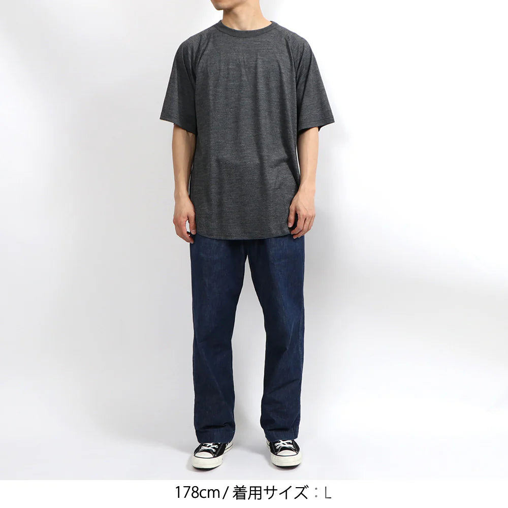 "MERINO WOOL 1/2 SLEEVE BASE BALL TEE"