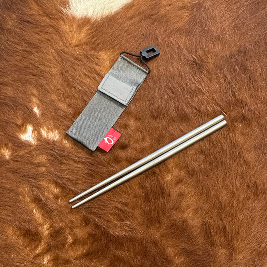 "TITANIUM FOLDING CHOPSTICKS"