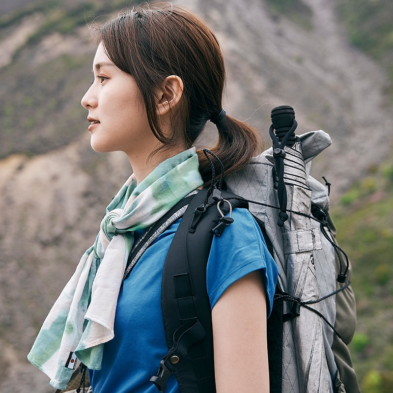 "SPORTS TENUGUI / TIEDYE FOREST"