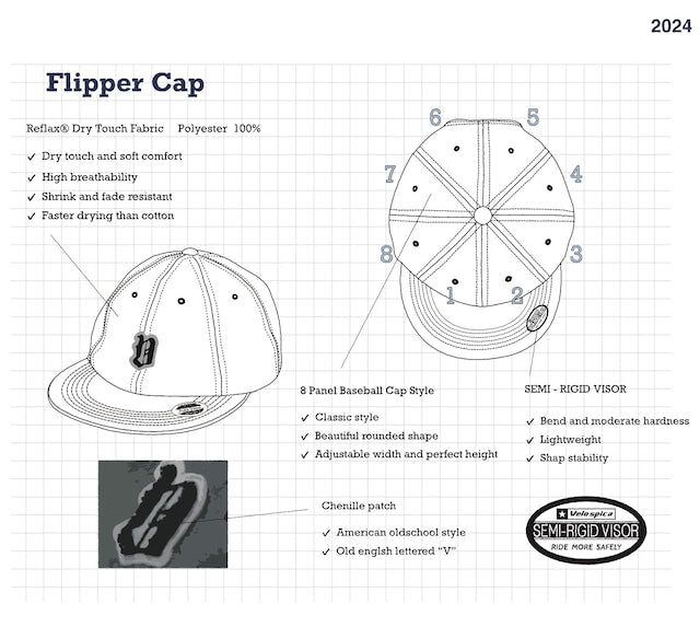 "FLIPPER CAP"