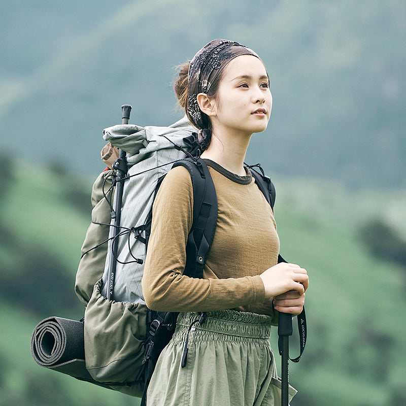 "SPORTS TENUGUI / ライチョウ&ホシガラス セピア"