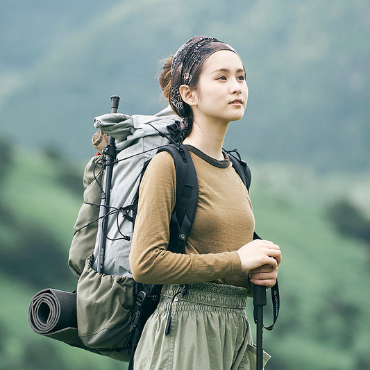 "SPORTS TENUGUI / ライチョウ&ホシガラス セピア"