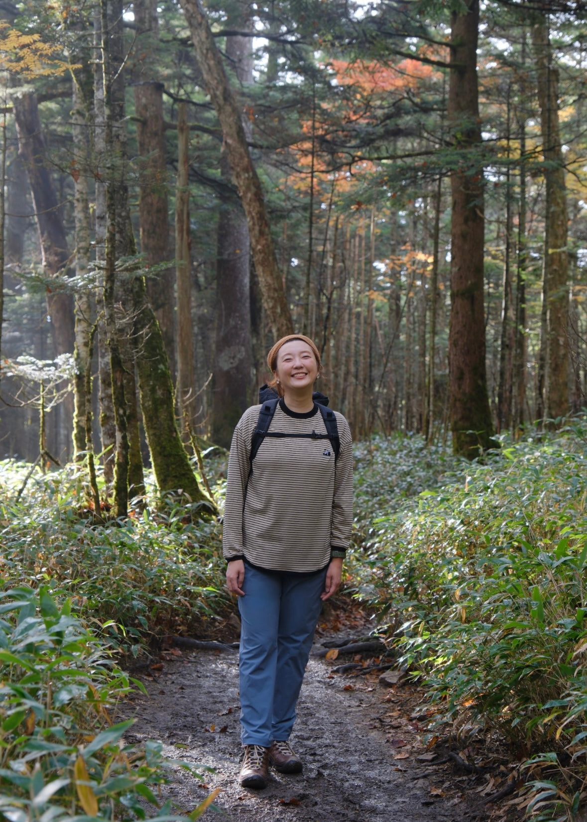 "HIKE BORDER NAGASODE TEE"