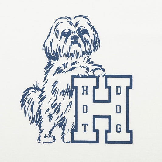 "HOT DOG VINTAGE LOGO / designed by Hiroshi Iguchi"