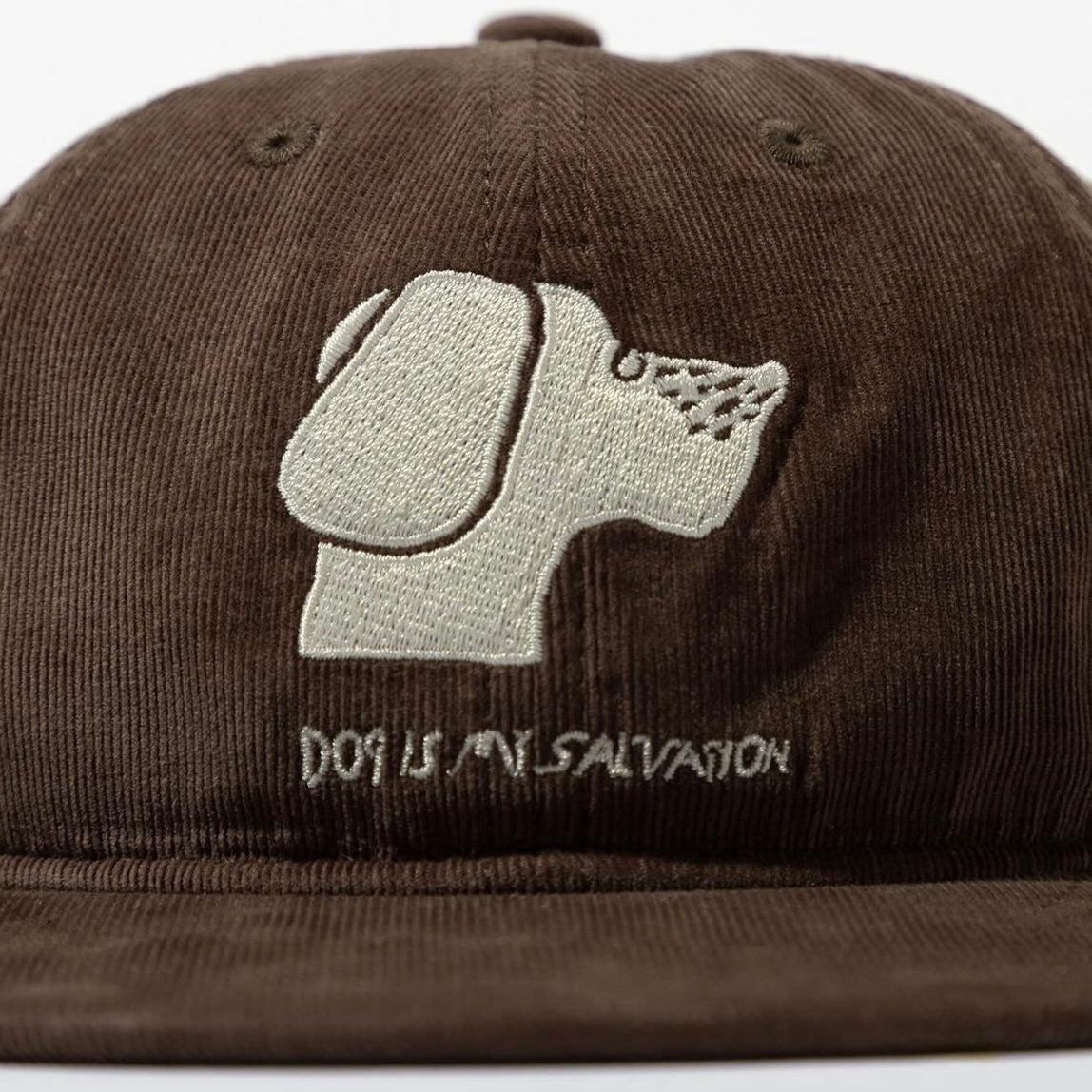 "DOG IS MY SALVATION CAP / designed by Yachiyo Katsuyama"