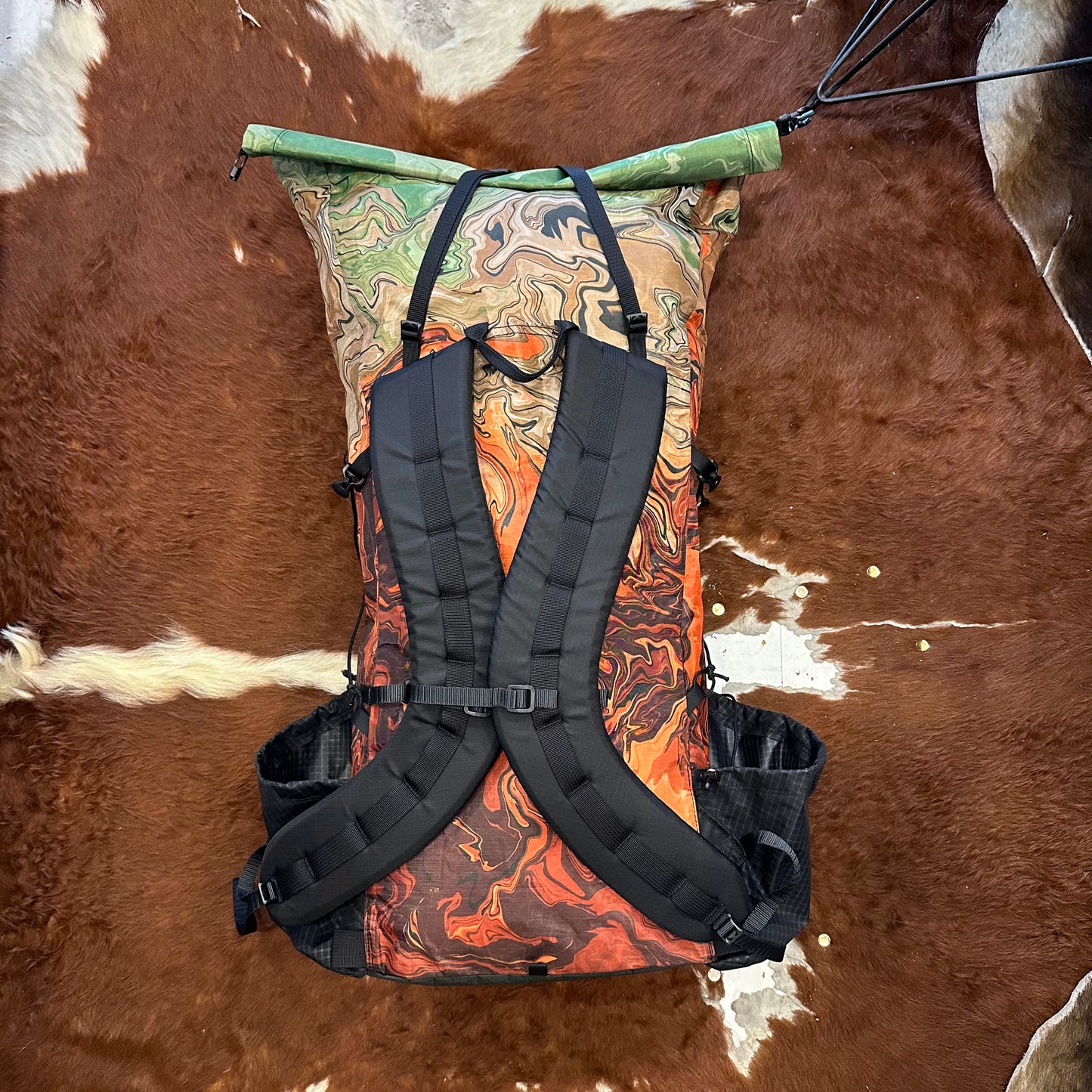 "PRINTED DYNEEMA 30L CURVE FRAMELESS"