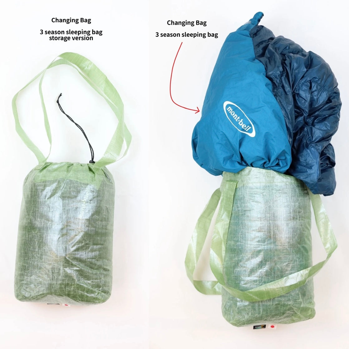 "CHANGING BAG"