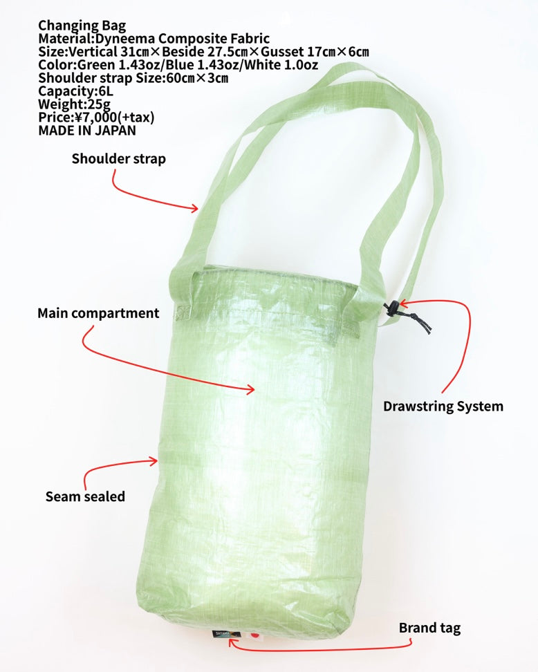 "CHANGING BAG"