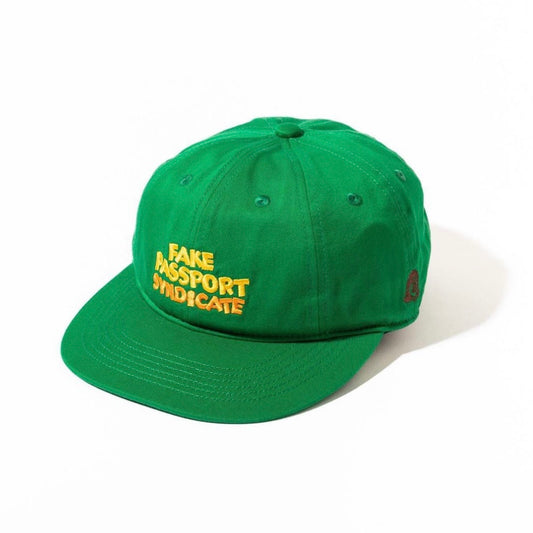 "FAKE PASSPORT SYNDICATE CAP / Designed by Jerry UKAI"
