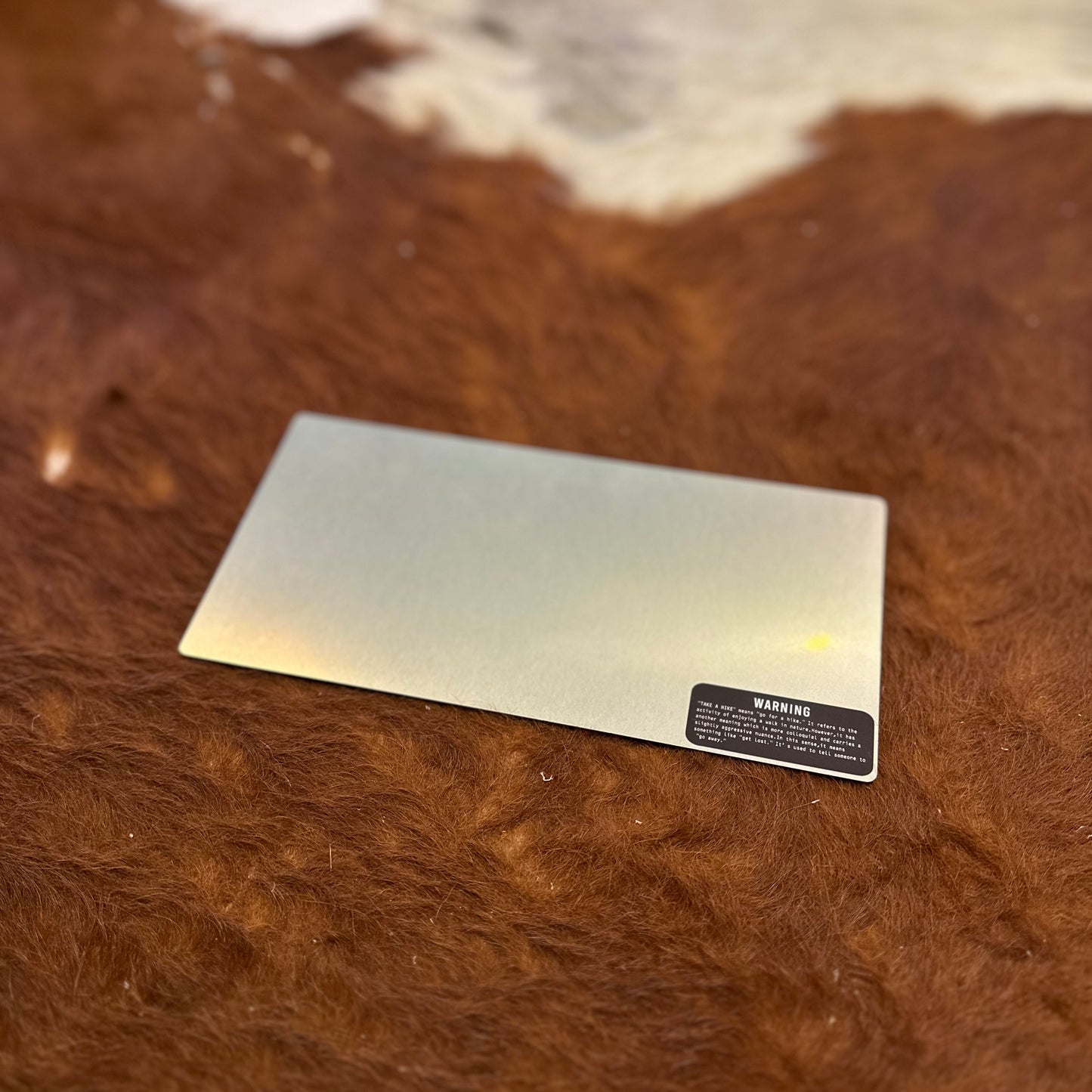 "Ti TRAIL PLATE"