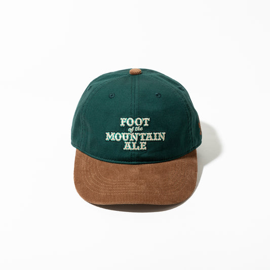"FOOT OF THE MOUNTAIN ALE LOGO CAP / designed by Jerry UKAI"
