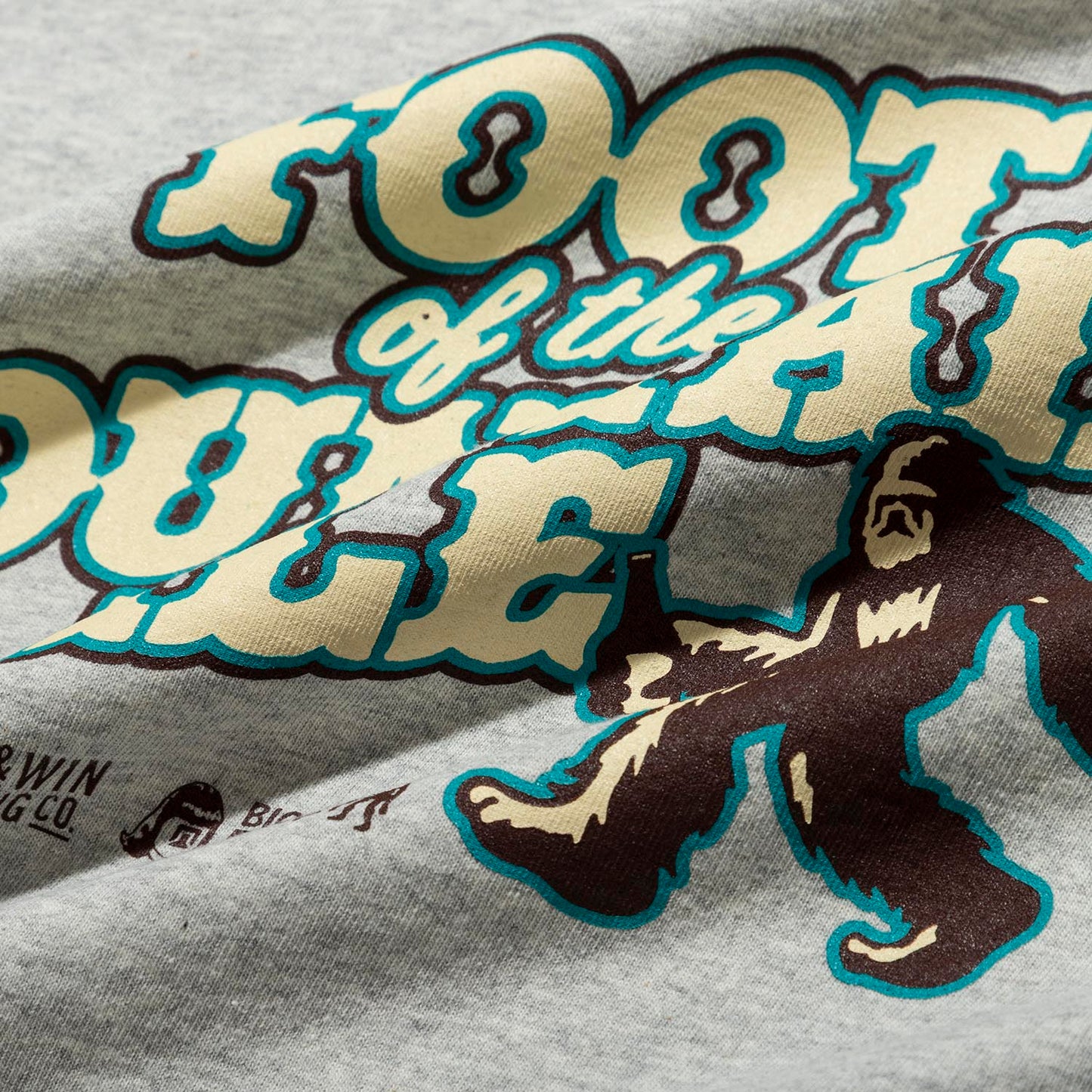 "FOOT OF THE MOUNTAIN ALE LS Tee / designed by Jerry UKAI"