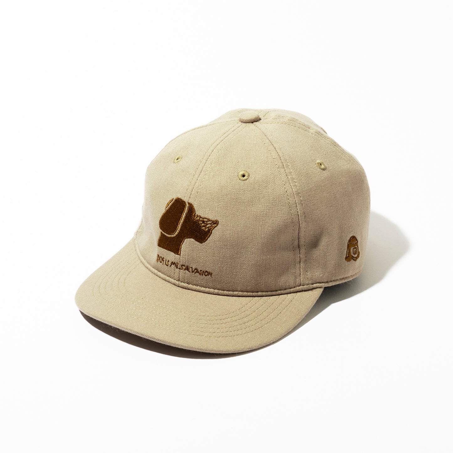 "DOG IS MY SALVATION CAP 25 / designed by Yachiyo Katsuyama"