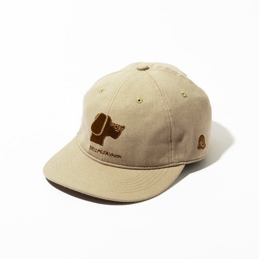 "DOG IS MY SALVATION CAP 25 / designed by Yachiyo Katsuyama"