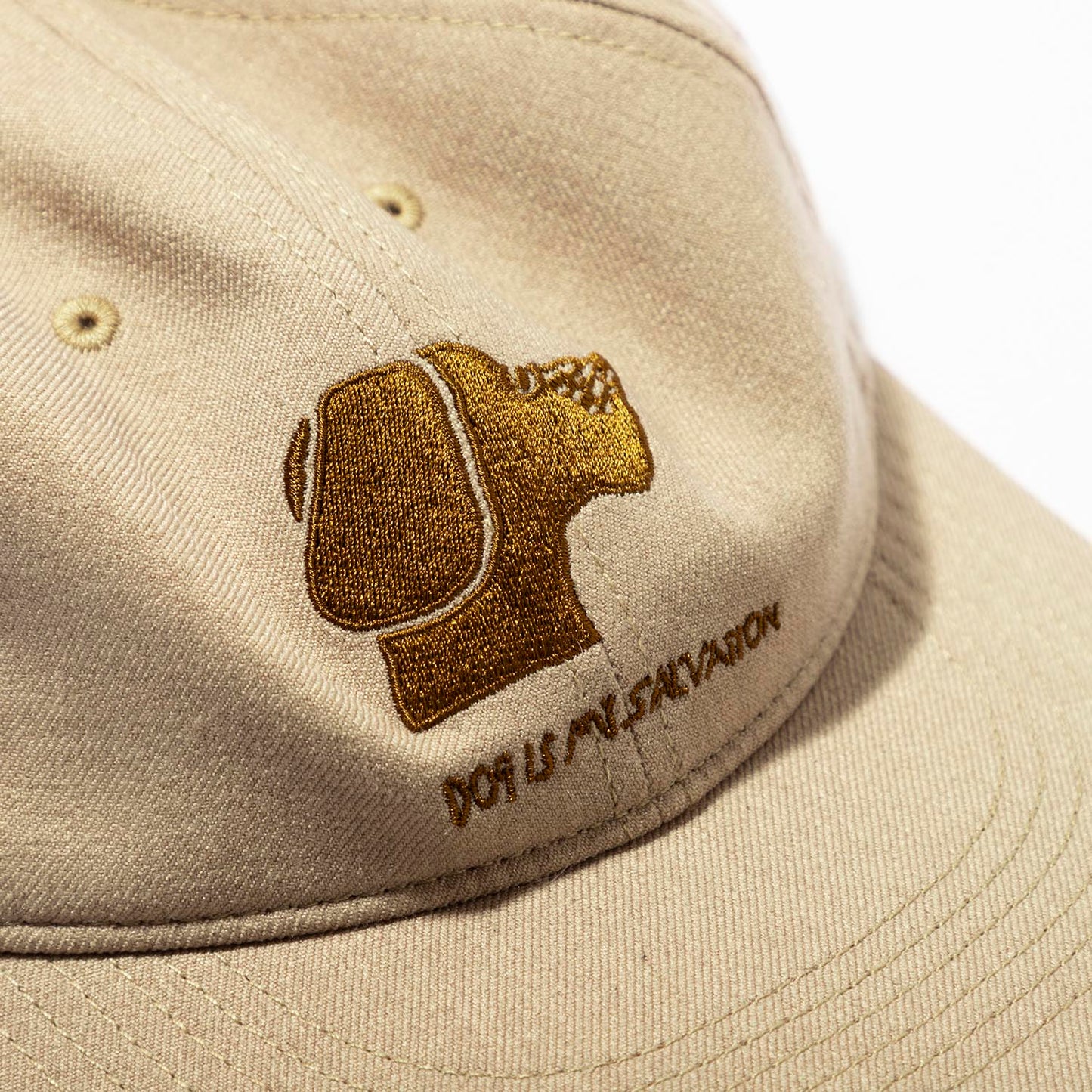 "DOG IS MY SALVATION CAP 25 / designed by Yachiyo Katsuyama"