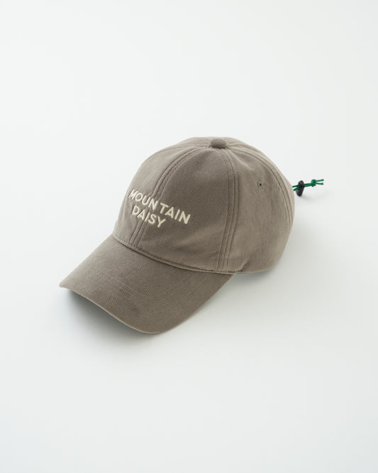 "MOUNTAIN DAISY CORDUROY CAP"