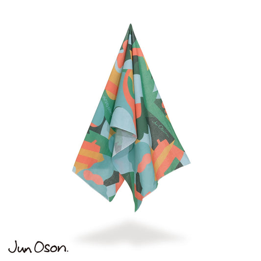 "JUN OSON x RIDGE / TENUGUI"
