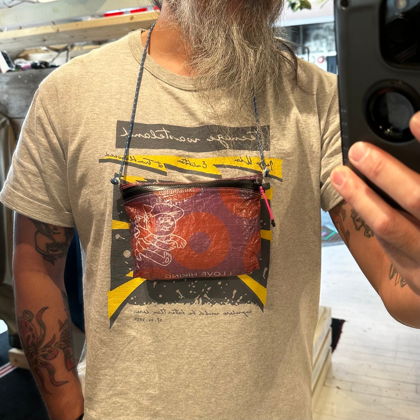 "KUMAKICHI POUCH"