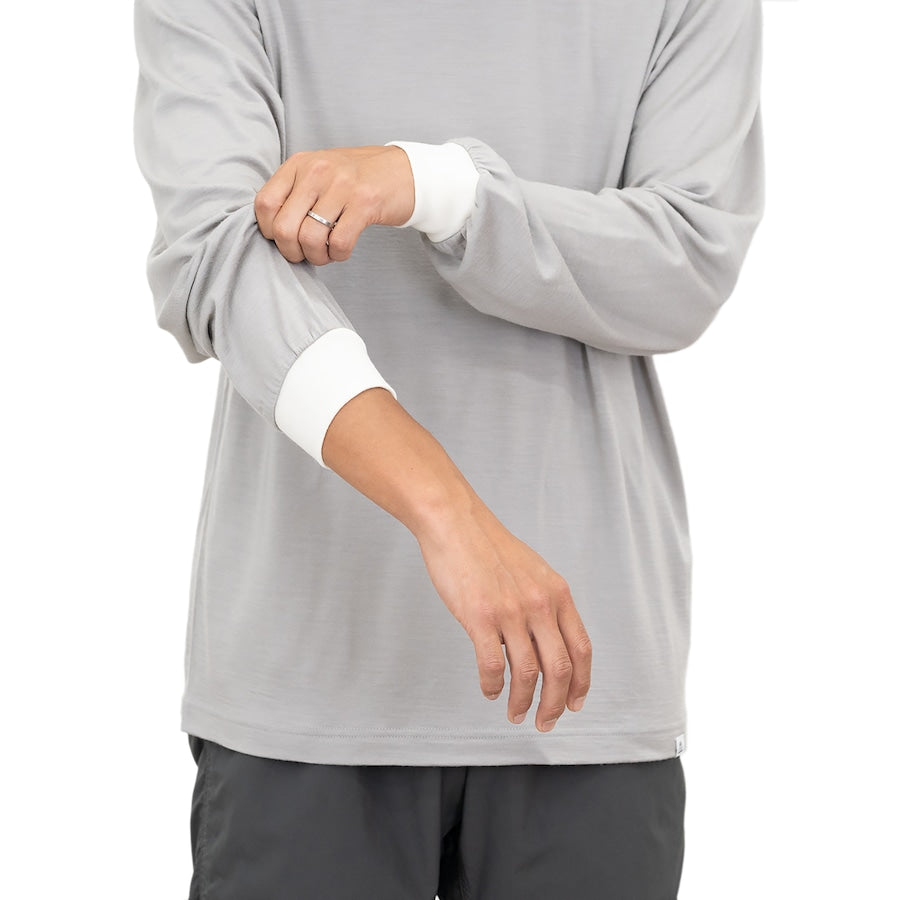 "UNWIND MERINO TEE LONG SLEEVE"