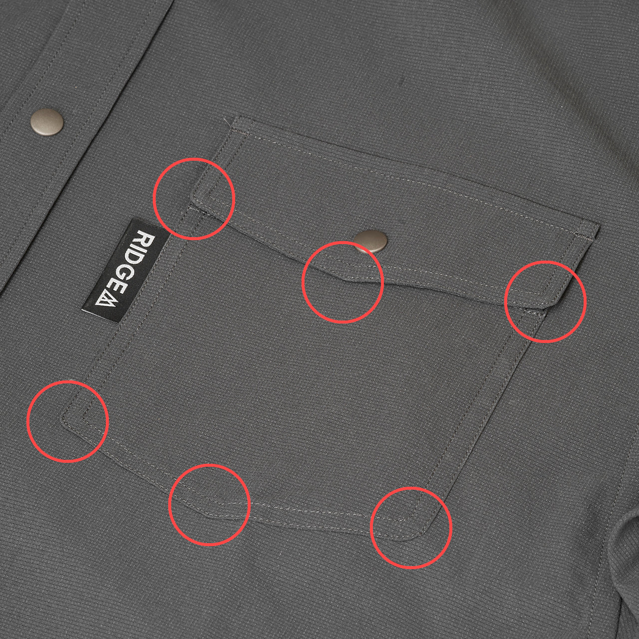 "HOODED LONG SLEEVE SHIRT"