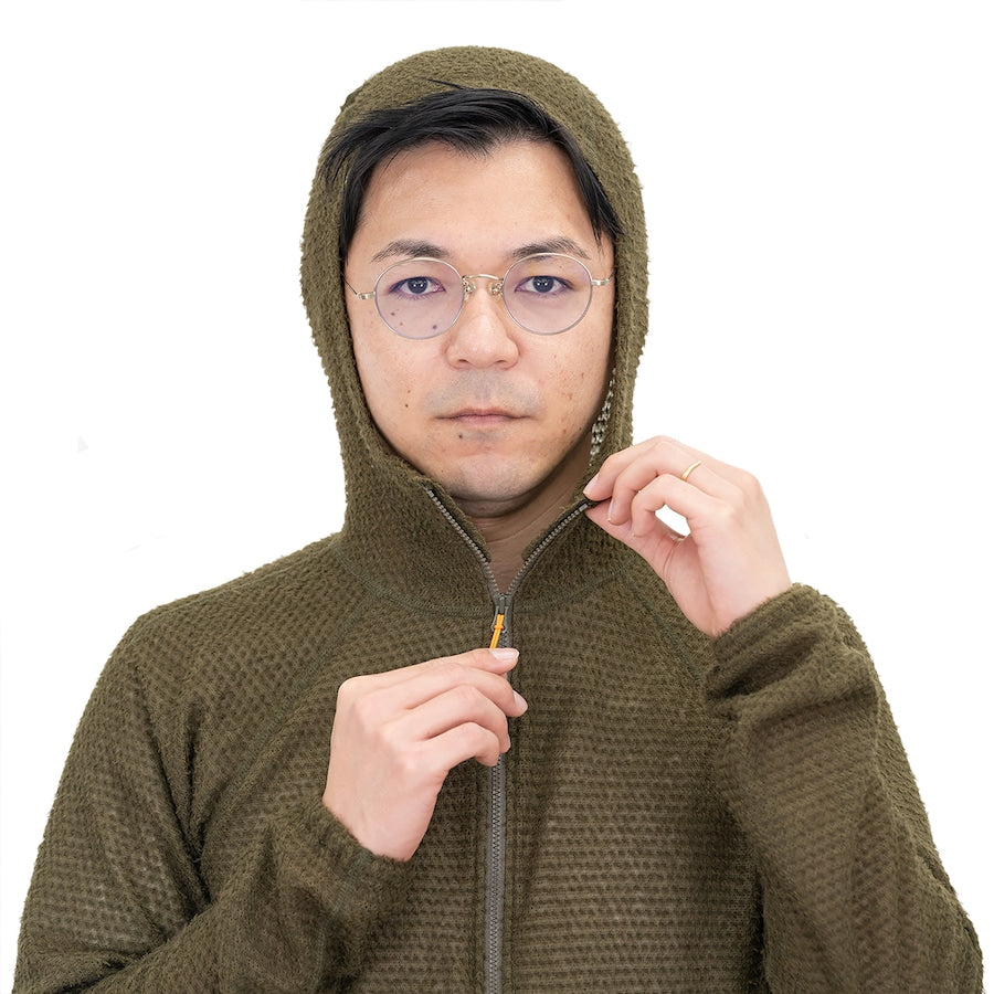 "ALPHA FULL ZIP HOODIE"