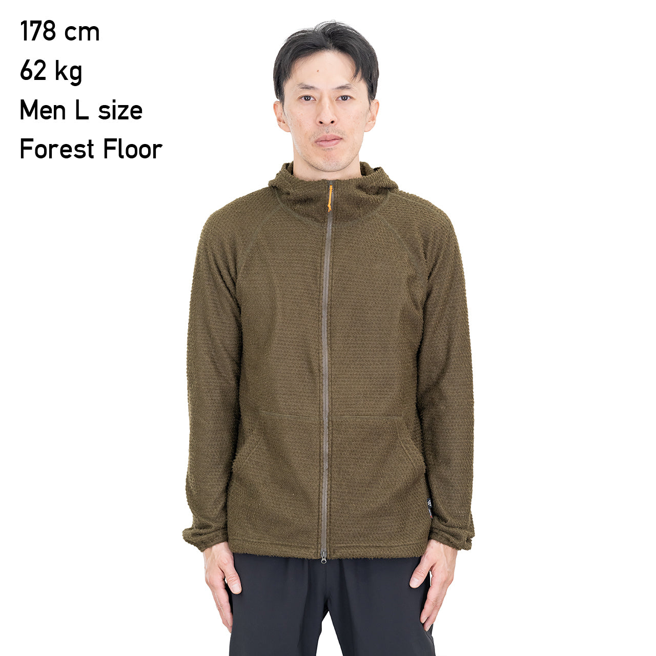 "ALPHA FULL ZIP HOODIE"