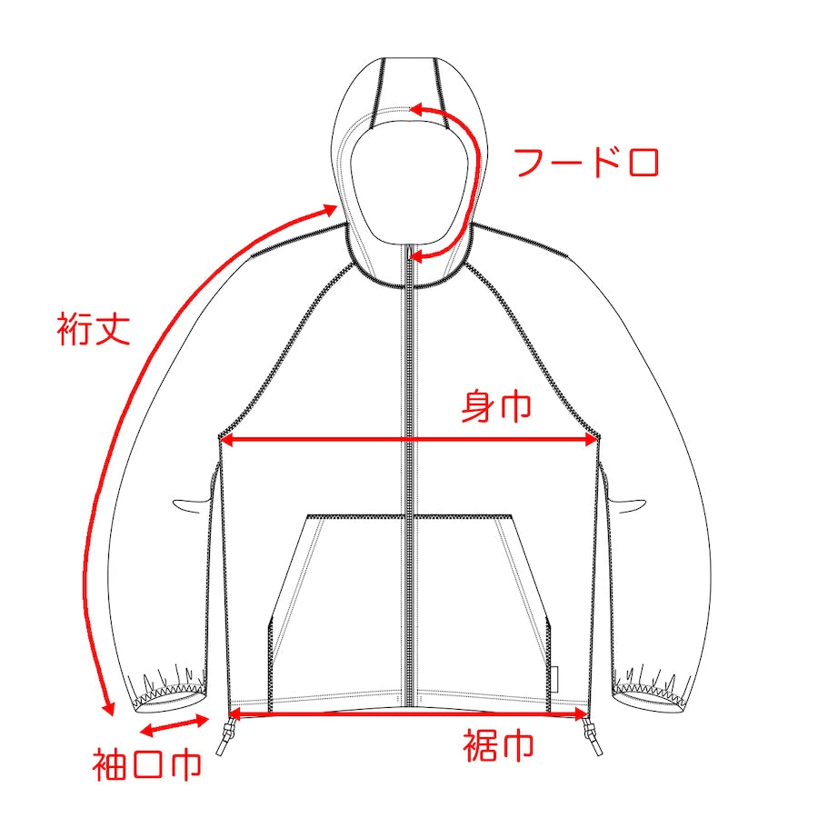 "ALPHA FULL ZIP HOODIE"