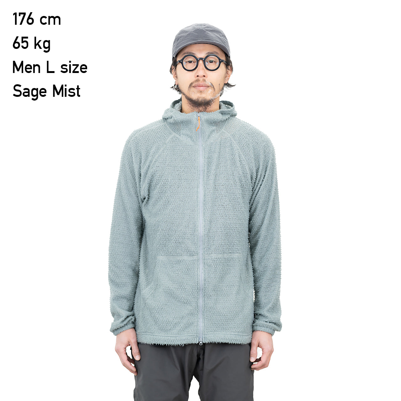 "ALPHA FULL ZIP HOODIE"