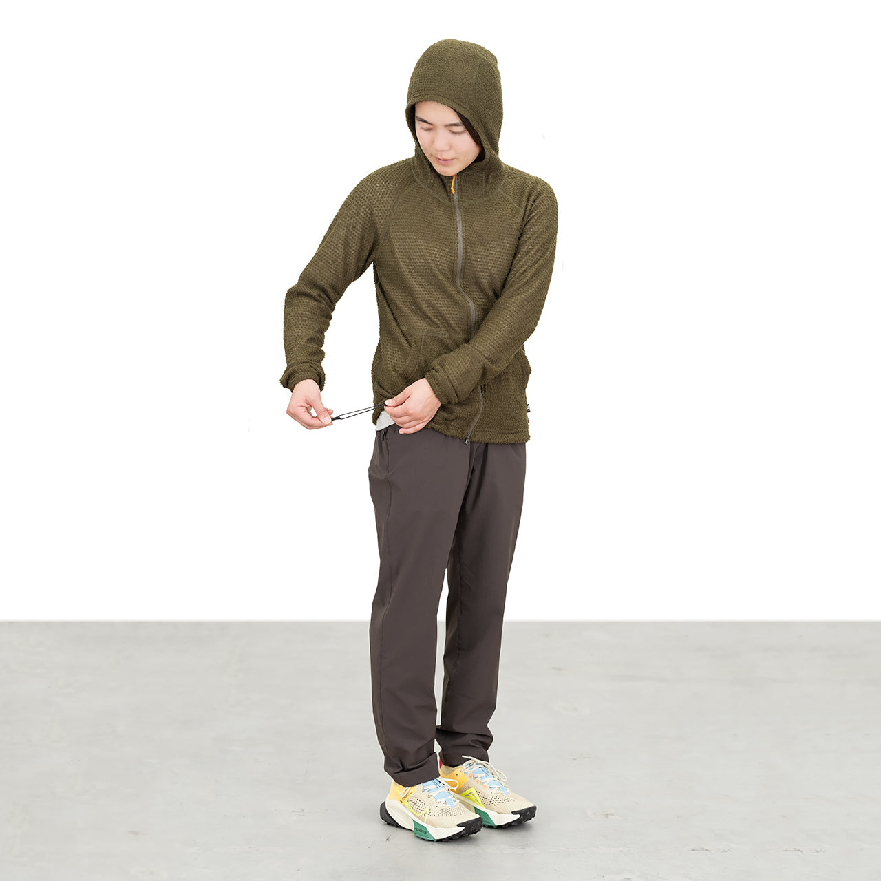 "ALPHA FULL ZIP HOODIE"