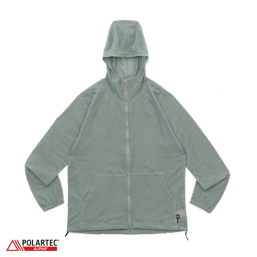 "ALPHA FULL ZIP HOODIE"