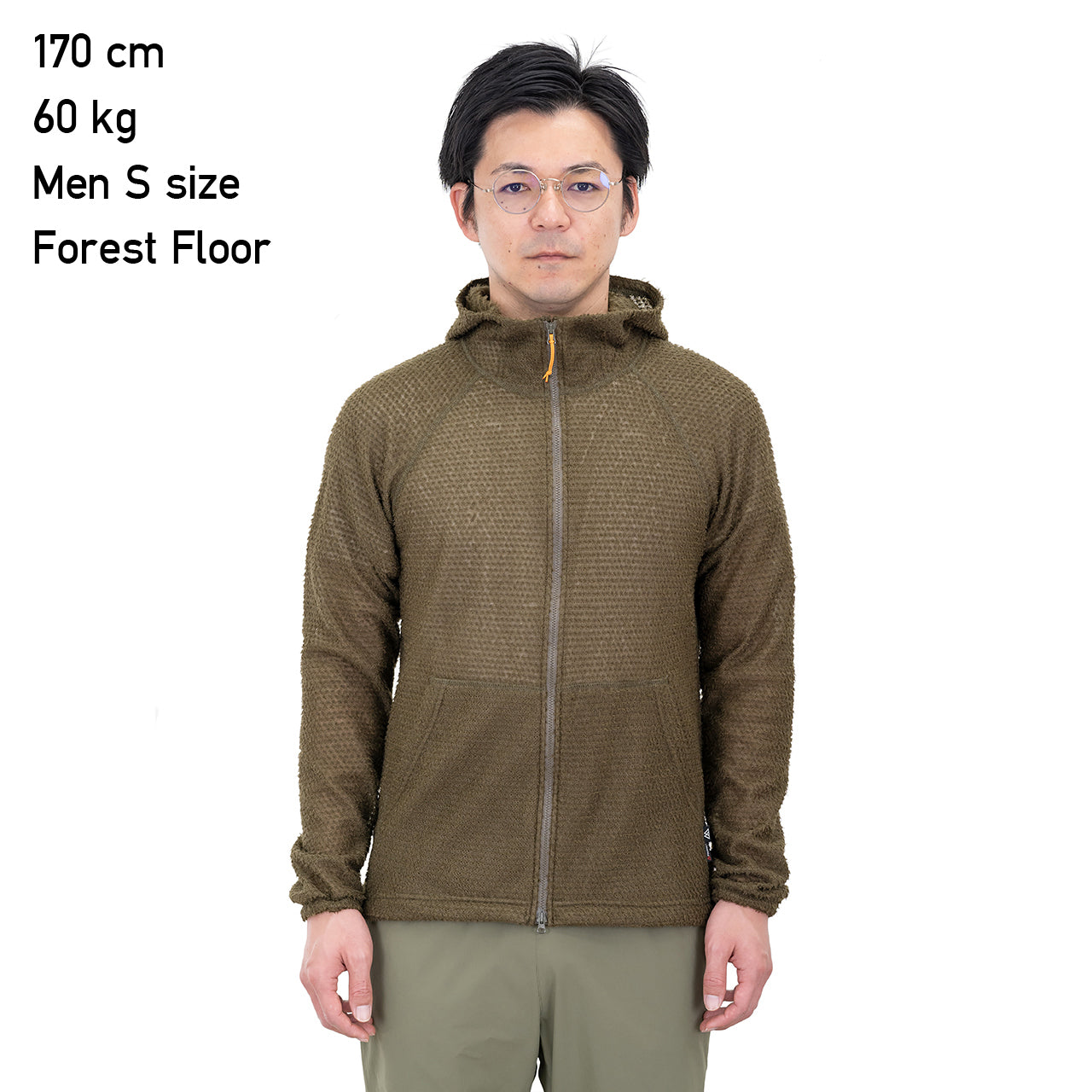 "ALPHA FULL ZIP HOODIE"