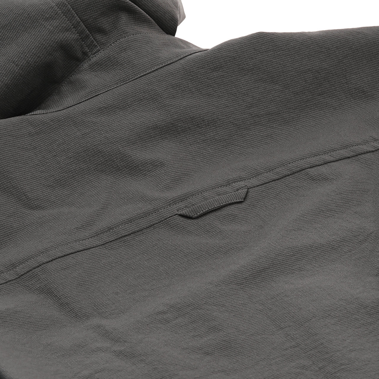 "HOODED LONG SLEEVE SHIRT"