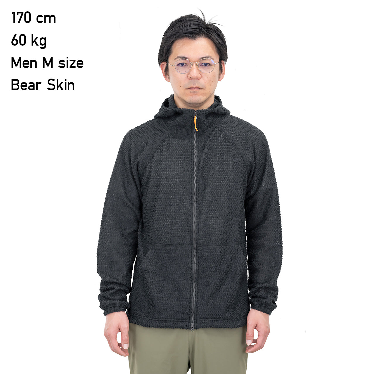 "ALPHA FULL ZIP HOODIE"