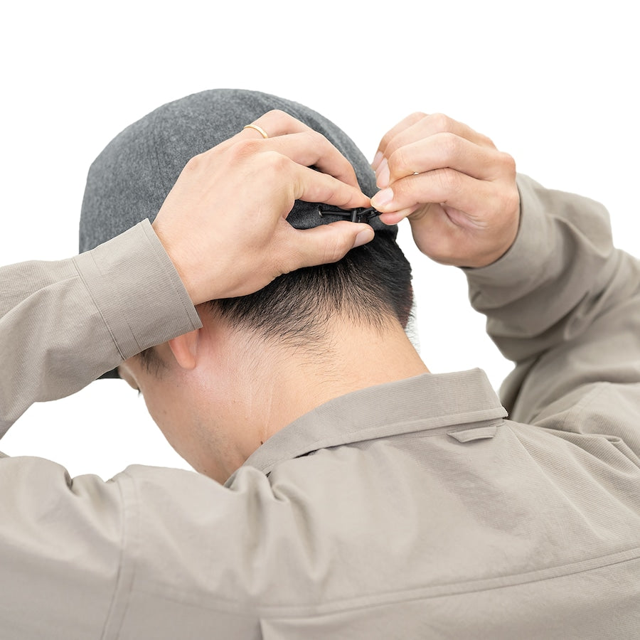 "FLANNEL BASIC CAP"