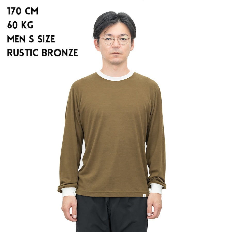"UNWIND MERINO TEE LONG SLEEVE"