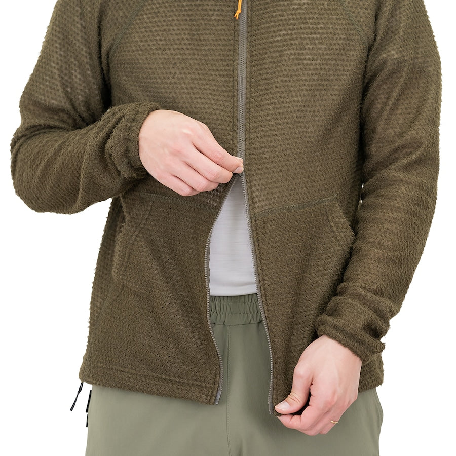 "ALPHA FULL ZIP HOODIE"