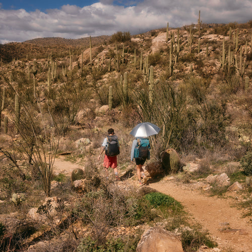 "LIGHTREK HIKING UMBRELLA"