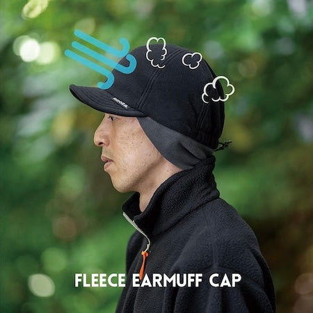 "FLEECE EARMUFF CAP"