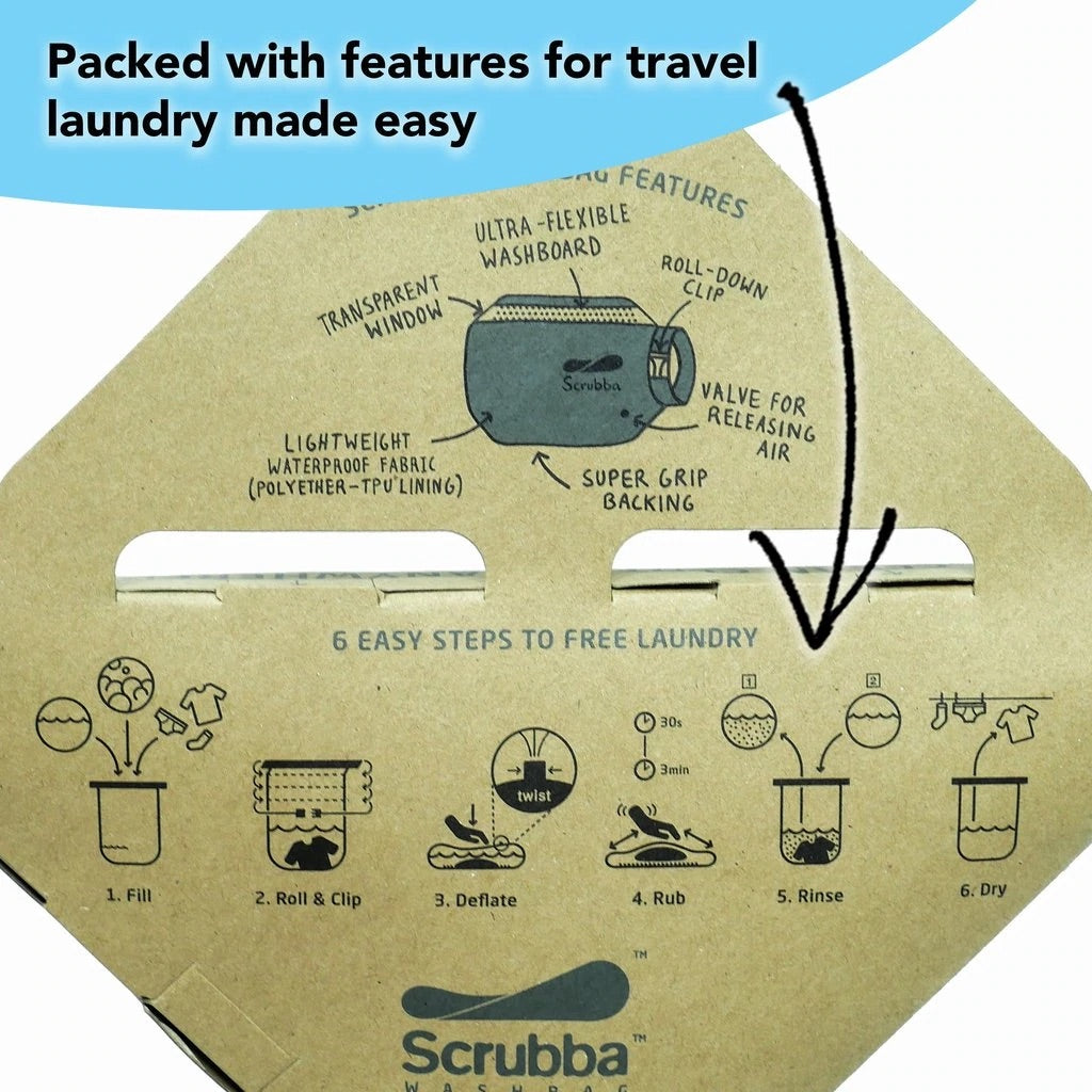 "SCRUBBA WASH BAG / MINI"