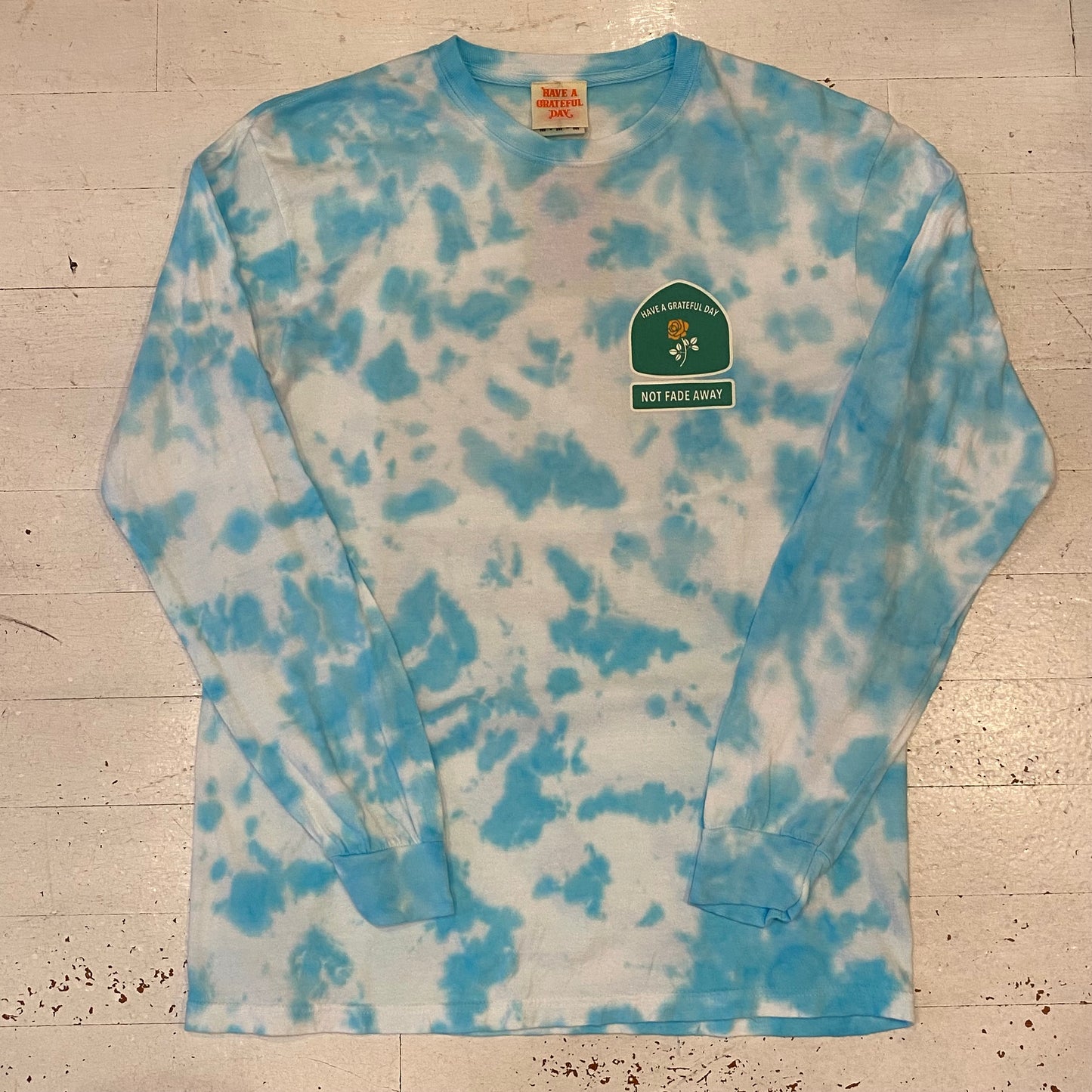 "LONG SLEEVE TIE DYE T-SHIRT -HIGH WAY"
