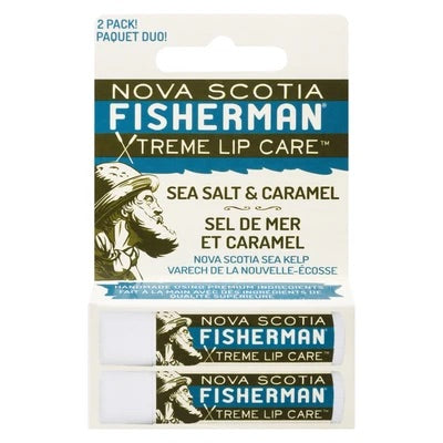 "SEA SALT & CARAMEL LIP BALM W-PACK"
