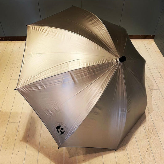 "LIGHTREK HIKING (CHROME) UMBRELLA / GOLD DOME ULTRALIGHT UMBRELLA"