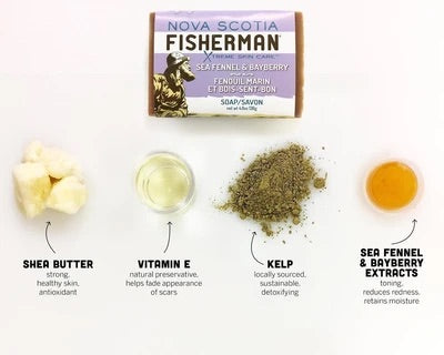 "BODY WASH BAR - SEA FENNEL AND BAYBERRY"
