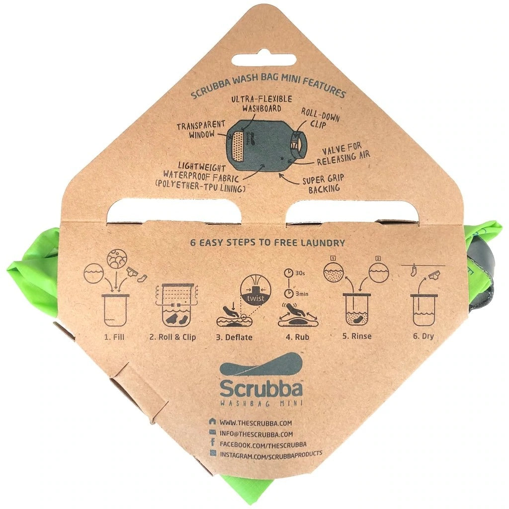 "SCRUBBA WASH BAG / MINI"