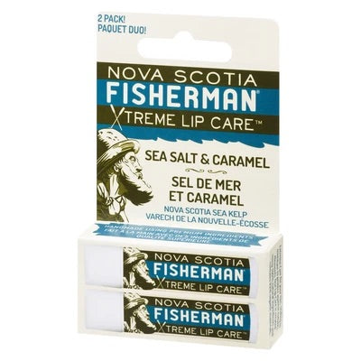 "SEA SALT & CARAMEL LIP BALM W-PACK"