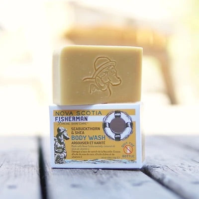 "BODY WASH BAR - SEABUCKTHORN AND SHEA"