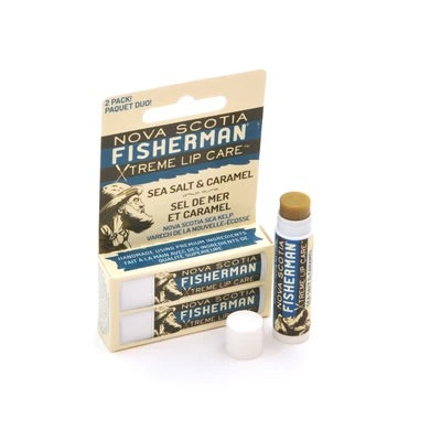 "SEA SALT & CARAMEL LIP BALM W-PACK"